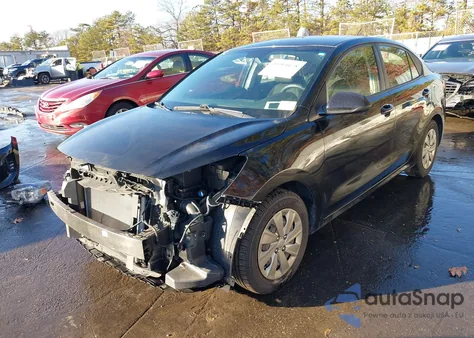 2020 Kia Rio Lx z USA, uszkodzony, nr VIN 3KPA24AD0LE263253